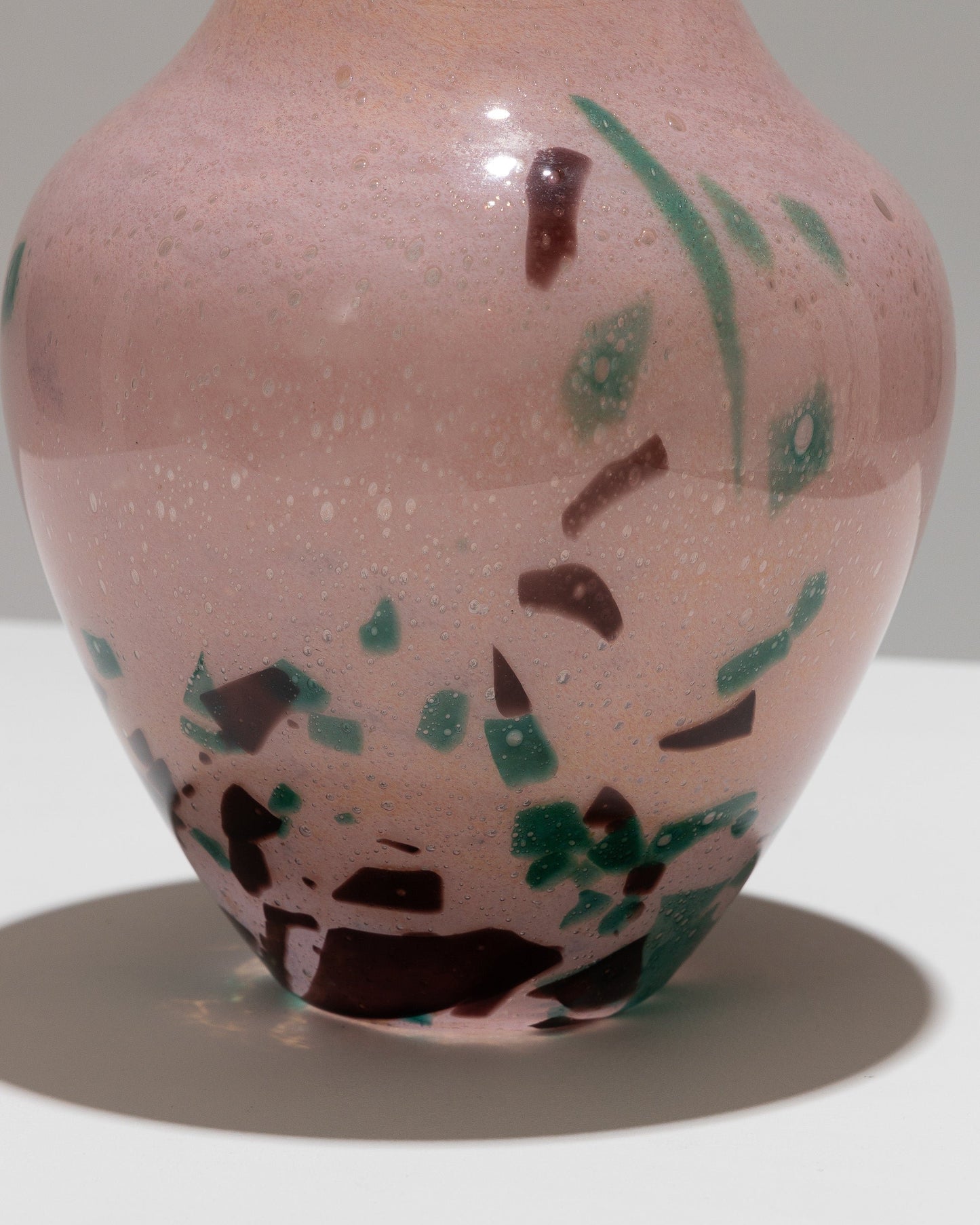 OVOID GLASS VASE, SCHNEIDER, 1920s