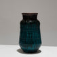 VASE EN FAÏENCE À "COULURES", ACCOLAY, 1950s