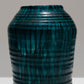 VASE EN FAÏENCE À "COULURES", ACCOLAY, 1950s