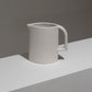 MATT WHITE EARTHENWARE PITCHER, 1970s