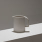 MATT WHITE EARTHENWARE PITCHER, 1970s