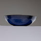 CIRCULAR CUP IN BLUE EARTHENWARE, DEQUEKER, 1960s