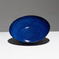 CIRCULAR CUP IN BLUE EARTHENWARE, DEQUEKER, 1960s