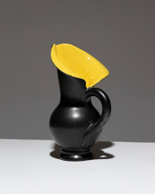 FREE-FORM PITCHER IN VALLAURIS EARTHENWARE, 1950s