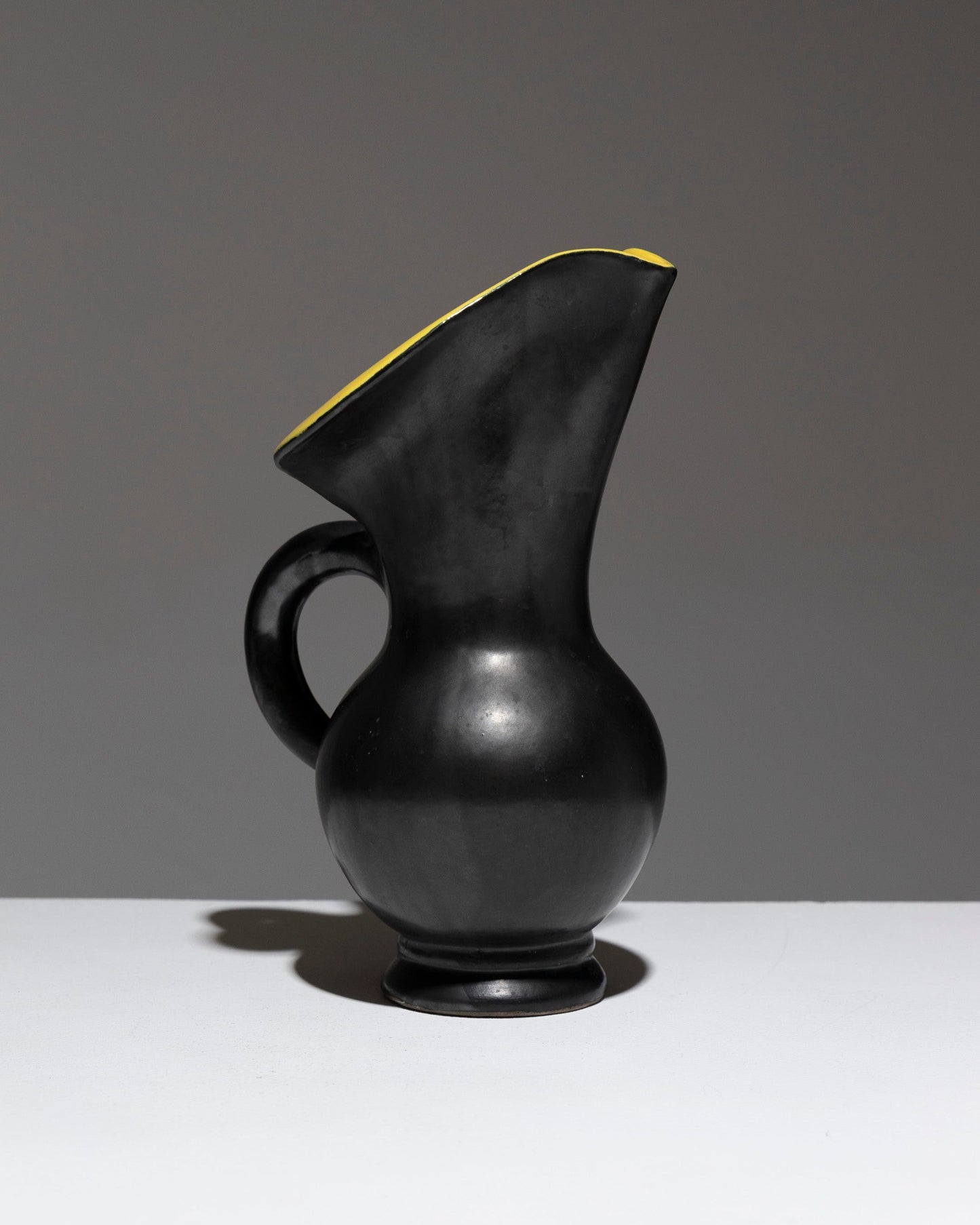 FREE-FORM PITCHER IN VALLAURIS EARTHENWARE, 1950s