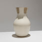 PANSU VASE IN WHITE EARTHENWARE, RICHARD-GINORI, 1940s