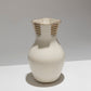 PANSU VASE IN WHITE EARTHENWARE, RICHARD-GINORI, 1940s