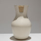 PANSU VASE IN WHITE EARTHENWARE, RICHARD-GINORI, 1940s