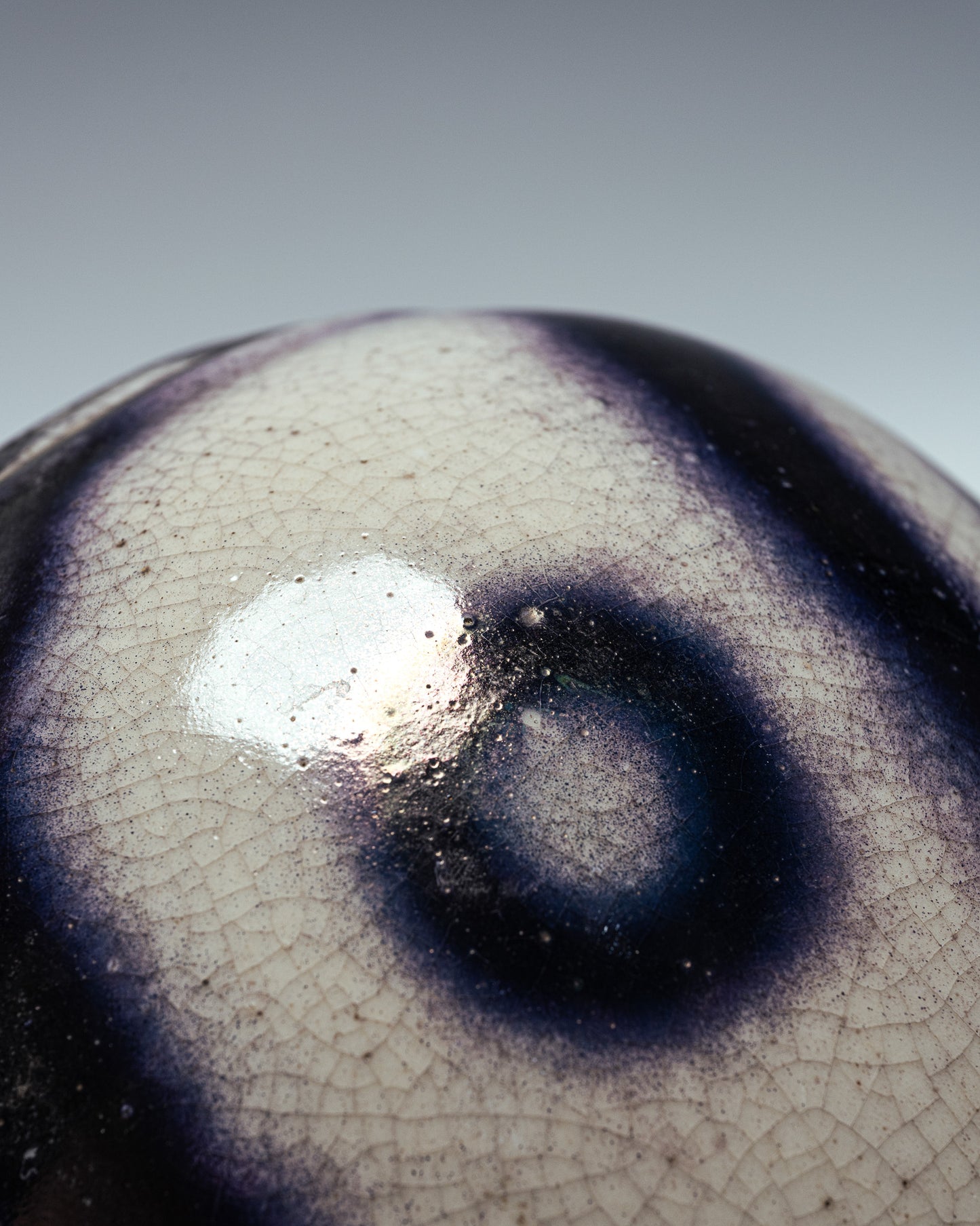 VASE OVOÏDE EN FAÏENCE, LUCIEN BRISDOUX, 1930s