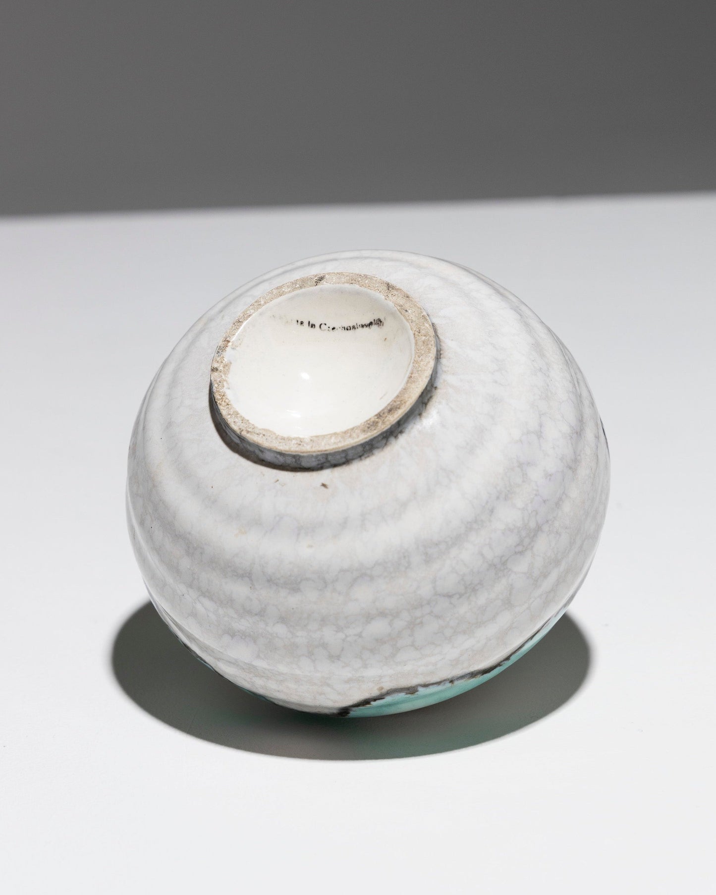 PETIT VASE BOULE EN FAÏENCE, 1960s