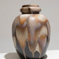 EARTHENWARE OVOID VASE "PELAGE", WEST GERMANY, 1960s