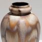 EARTHENWARE OVOID VASE "PELAGE", WEST GERMANY, 1960s