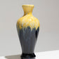 ART DECO EARTHENWARE VASE, BOCH FRÈRES KERAMIS, 1930s