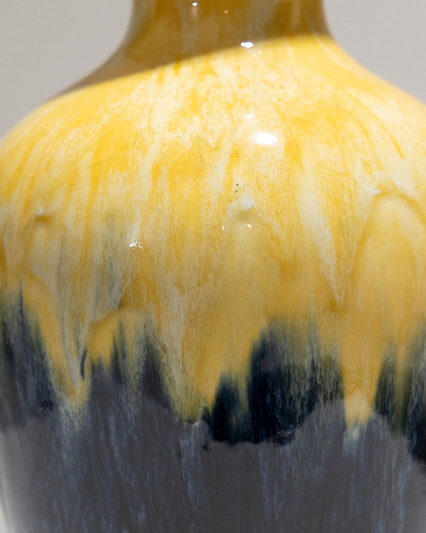 ART DECO EARTHENWARE VASE, BOCH FRÈRES KERAMIS, 1930s