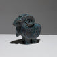 "LE MOUFLON" STONEWARE FLOWER PICK, 1950s