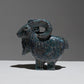 "LE MOUFLON" STONEWARE FLOWER PICK, 1950s