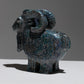 "LE MOUFLON" STONEWARE FLOWER PICK, 1950s