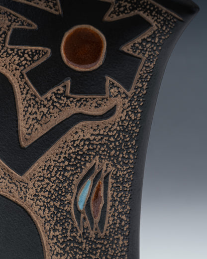 TERRACOTTA VASE, 1990s