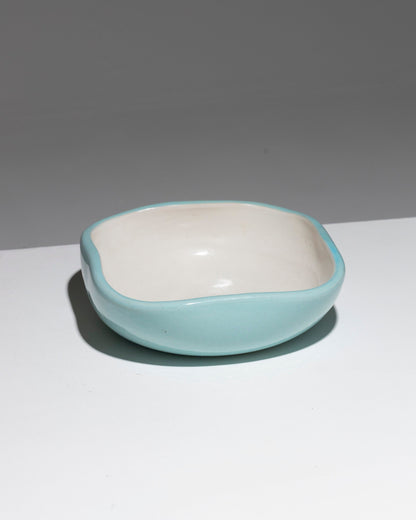 SQUARE EARTHENWARE CUP, KERAMOS, 1950s