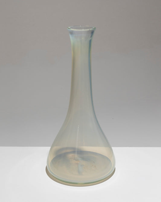 VASE EN VERRE HAUT À LONG COL, 1950s