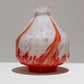 COLORED GLASS VASE, CLICHY CRYSTALWARE, 1920s 