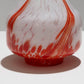 COLORED GLASS VASE, CLICHY CRYSTALWARE, 1920s 