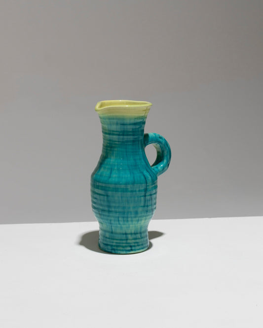 PETIT PICHET VASE EN FAÏENCE ACCOLAY, 1950s