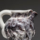 "BIRD" EARTHENWARE PITCHER, VALLAURIS, 1990s