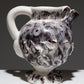 "BIRD" EARTHENWARE PITCHER, VALLAURIS, 1990s