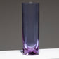 PARMA GLASS CYLINDRICAL VASE, 1960s