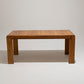 ELM EXTENDING TABLE, MAISON REGAIN, 1970s