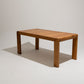 ELM EXTENDING TABLE, MAISON REGAIN, 1970s