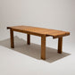 ELM EXTENDING TABLE, MAISON REGAIN, 1970s