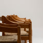 CHAISE EN PAILLE ET BOIS, VICO MAGISTRETTI, CASSINA, 1960s