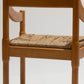 CHAISE EN PAILLE ET BOIS, VICO MAGISTRETTI, CASSINA, 1960s