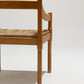 PAIRE DE CHAISES EN PAILLE ET BOIS, VICO MAGISTRETTI, CASSINA, 1960s