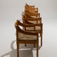 CHAISE EN PAILLE ET BOIS, VICO MAGISTRETTI, CASSINA, 1960s