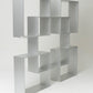 PRICELESS / PLATED ALUMINUM BOOKCASE, 1970s