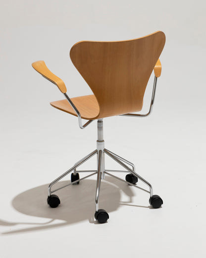 3217 DREHBÜROSTUHL, ARNE JACOBSEN, 1960er Jahre 