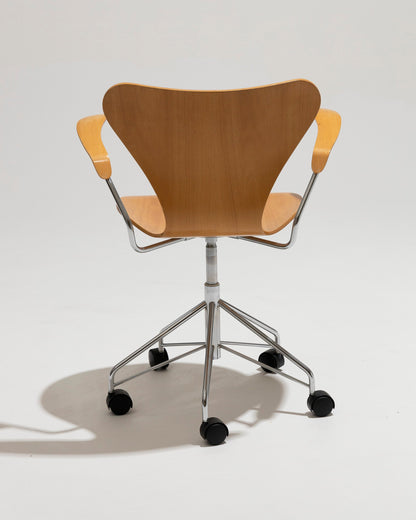 3217 DREHBÜROSTUHL, ARNE JACOBSEN, 1960er Jahre 