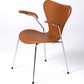 Arne Jacobsen leather armchair