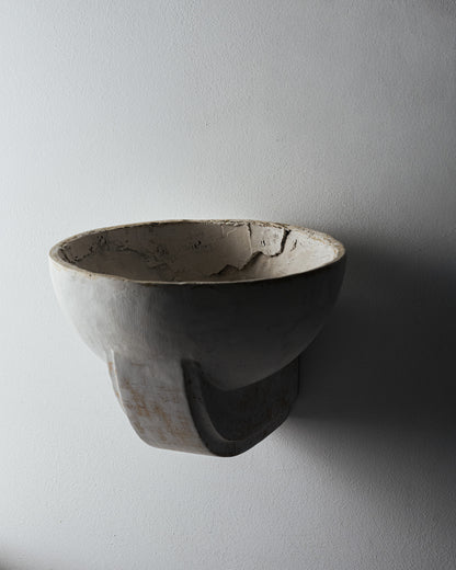 PAIR OF PLASTER WALL SCONCES, 1940s