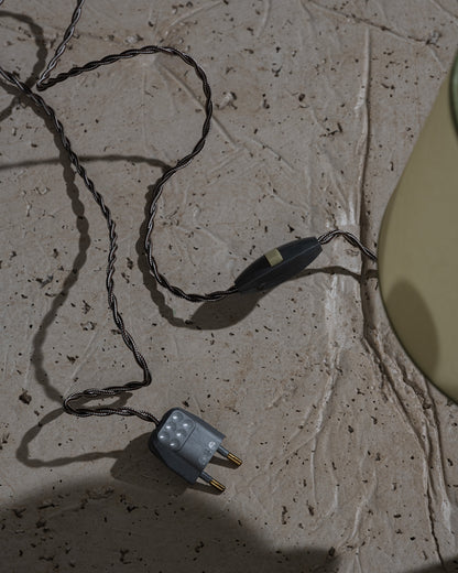 LAMPE À POSER EN BRONZE ET MIROIR, 1950s