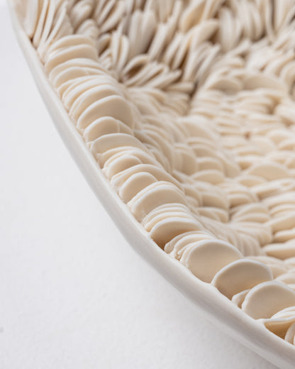 Italian porcelain dish, Sylvia Granata, 2019