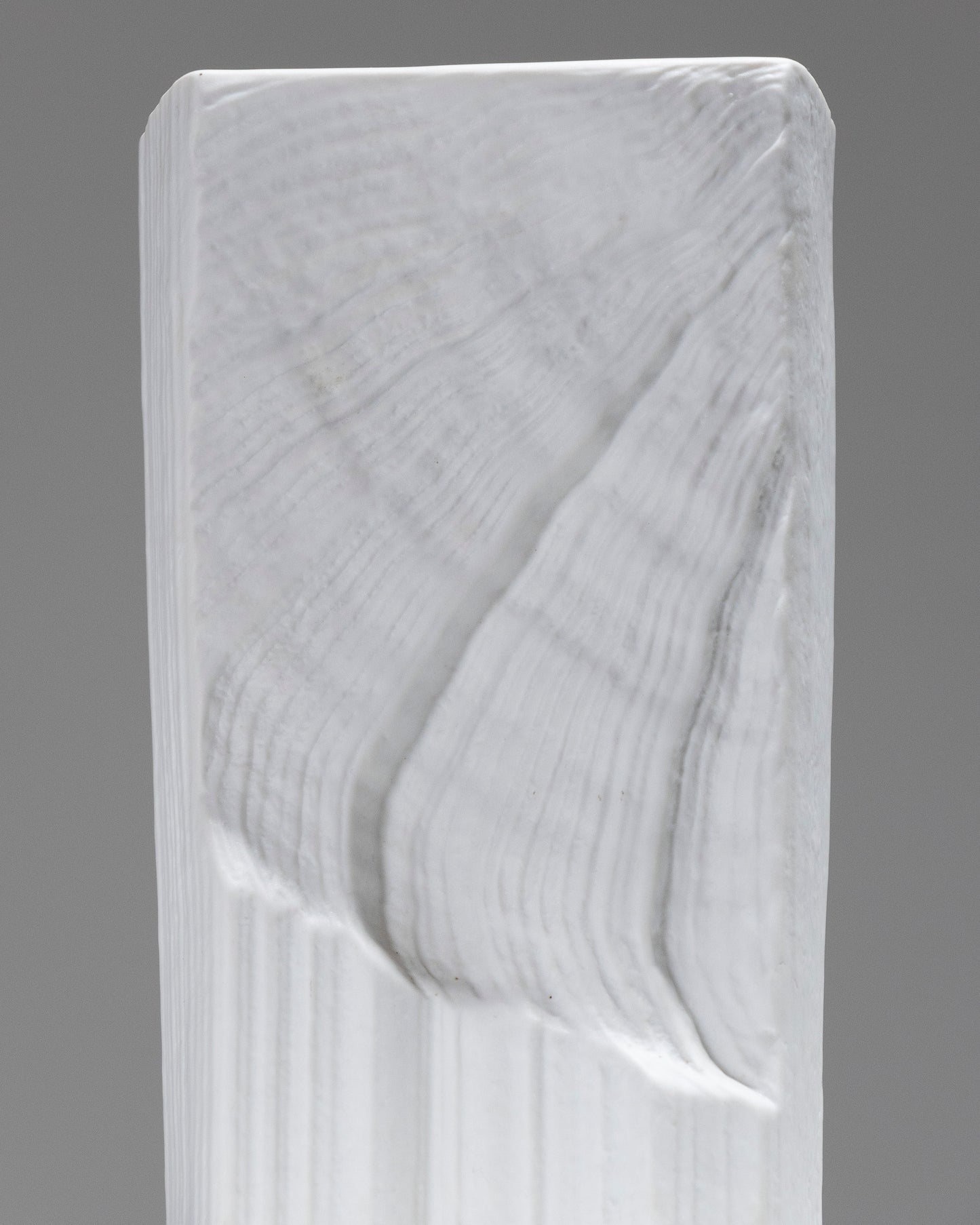 TEXTURED PORCELAIN VASE, MARTIN FREYER, 1980s