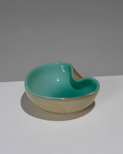 SMALL MURANO GLASS ASHTRAY, 1950s