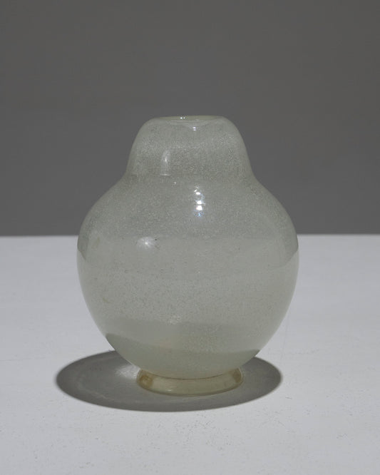 PETIT VASE EN VERRE BULLÉ