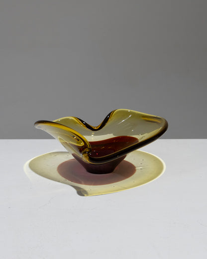 COUPE DE FORME LIBRE EN VERRE DE MURANO, 1950s