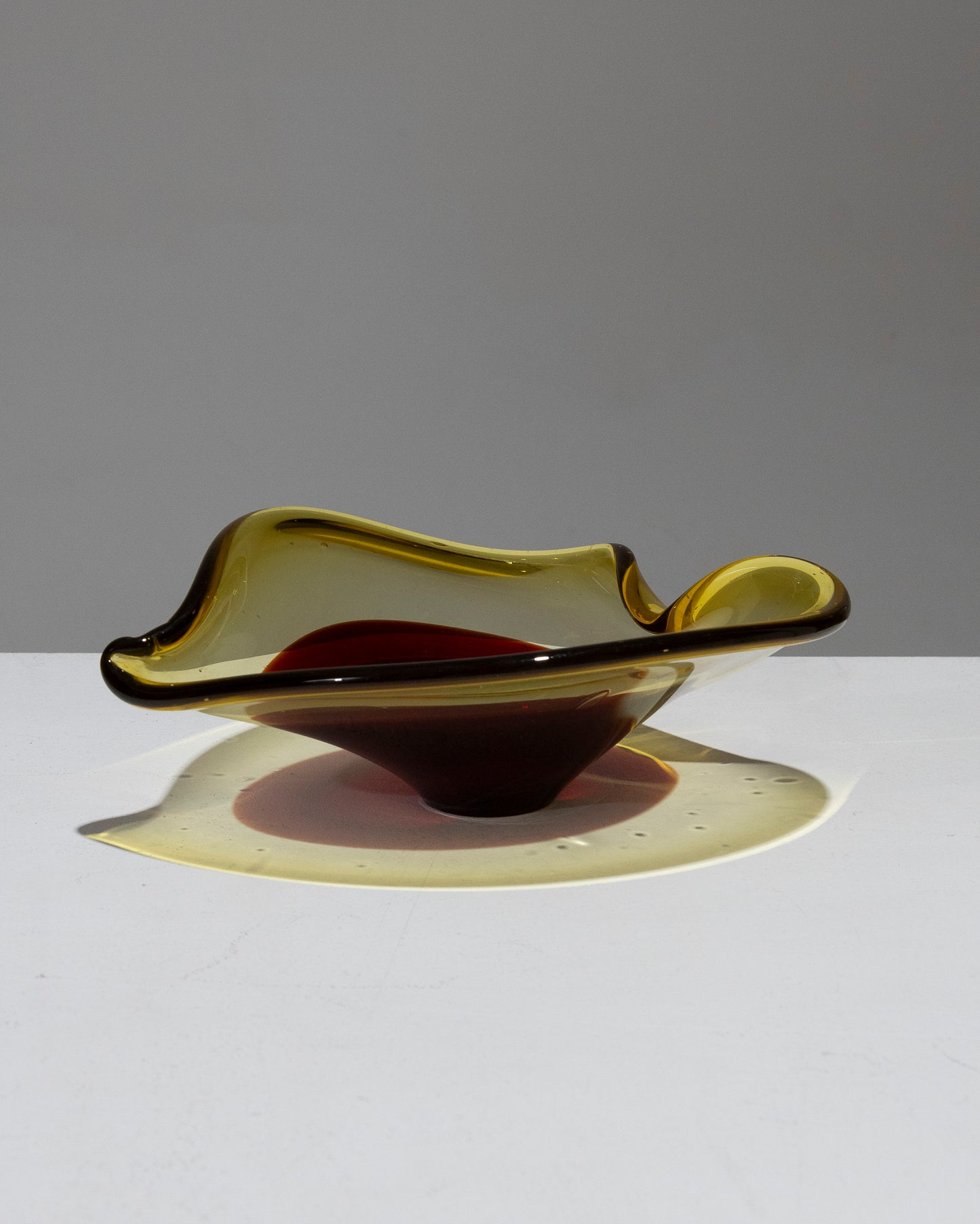 COUPE DE FORME LIBRE EN VERRE DE MURANO, 1950s