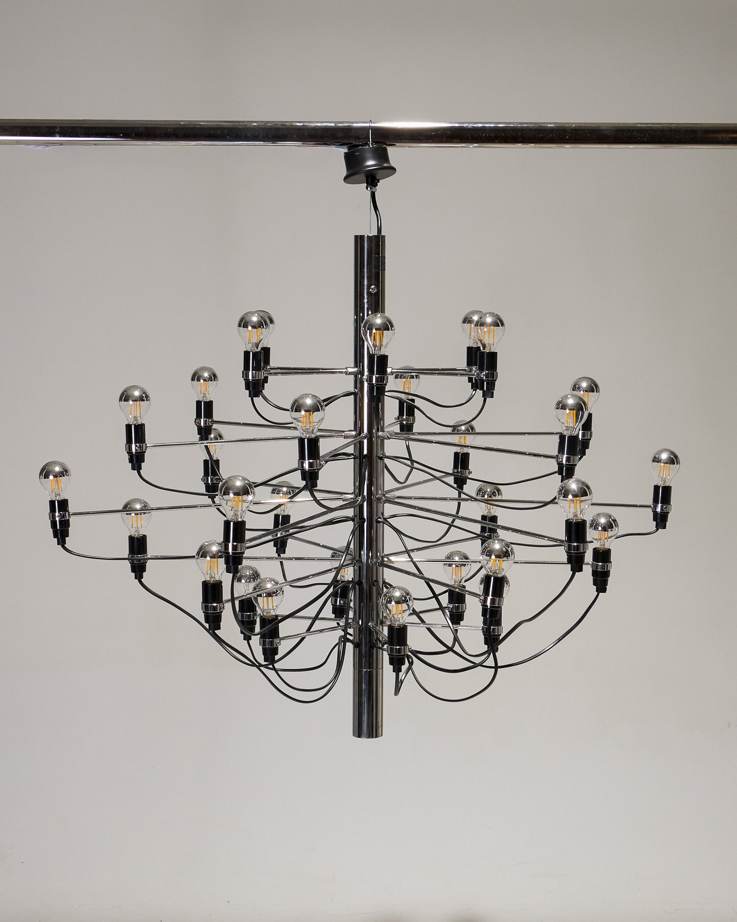 SUSPENSION '2097' EN MÉTAL, GINO SARFATTI, 1960s